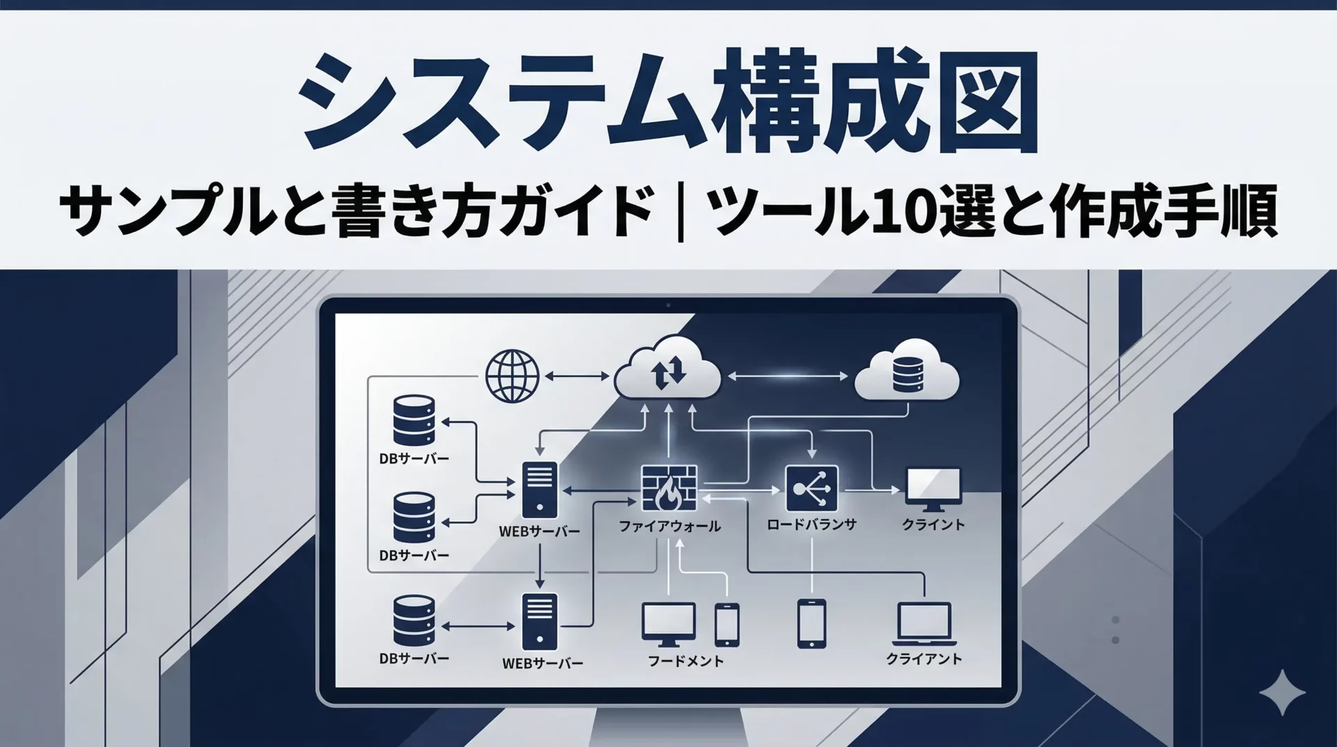 システム構成図 サンプルと書き方ガイド｜初心者でも迷わないツール10選と失敗しない作成手順【2026年版】