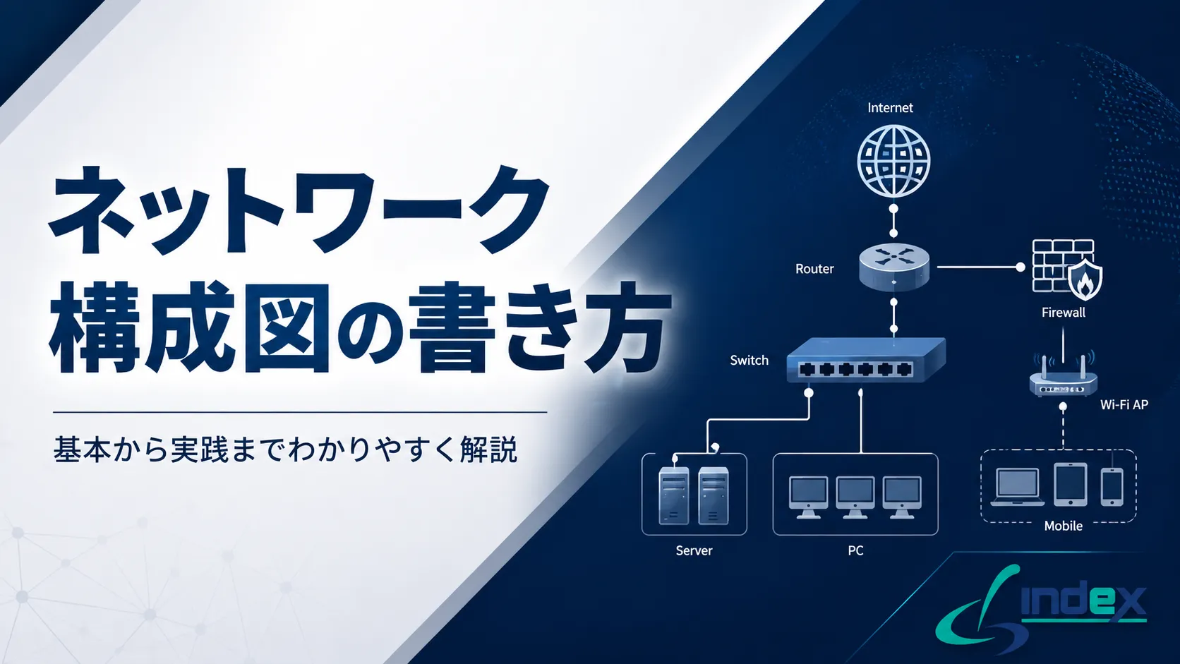 ネットワーク構成図の書き方完全ガイド【2026年版】記号・ツール・テンプレート付き